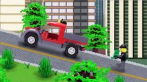 LEGO Police Car Chase . Policemen catch the robber . Lego Cartoon for Kids