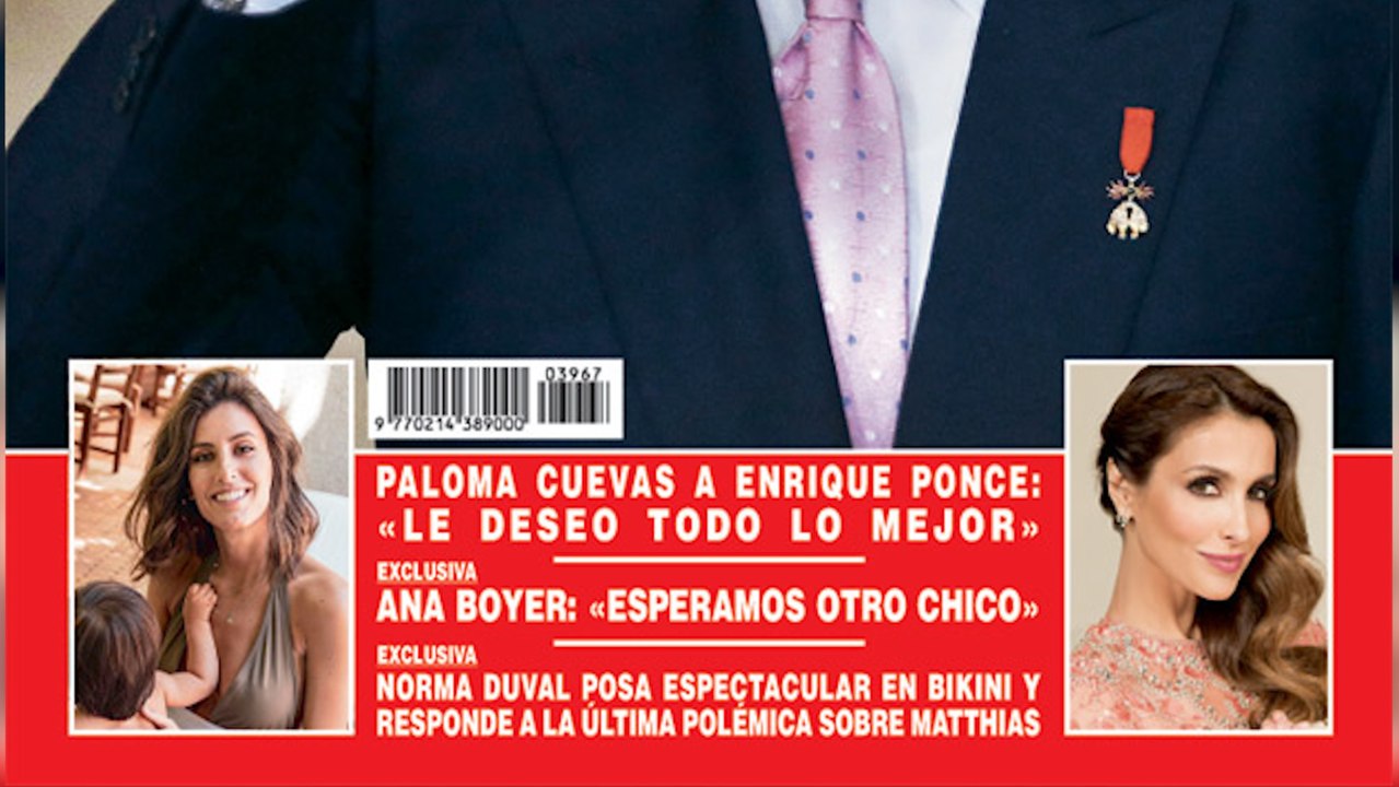 Ana Boyer desvela el sexo de su segundo hijo