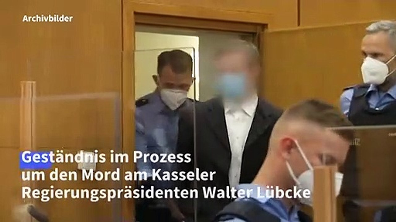 Lübcke-Mord: Hauptangeklagter gesteht tödlichen Schuss