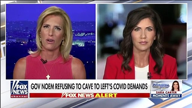 Fox New Trulm Gov. Noem explains how South Dakota kept COVID cases low without locking down