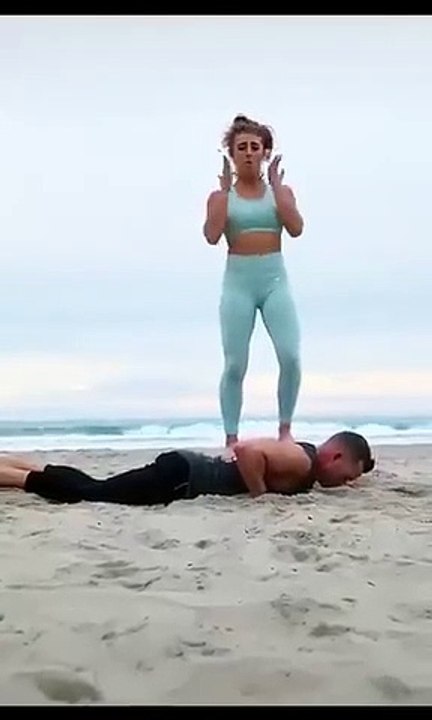 Chorégraphie de couple :  tik tok vs réalité