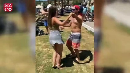 Ceyhun Fersoy ve Begüm Öner’den ‘apaçi dansı’