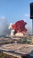 انفجارات لبنان   جميع لقطات انفجار ميناء بيروت من زوايا قريبه لحظة الانفجار