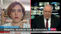 Frantic search for survivors after Beirut explosion