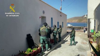 Desmantelan una organización criminal que introducía hachís en el Levante almeriense
