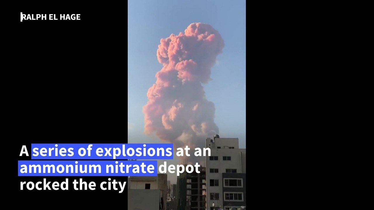 Devastation in Beirut following deadly depot bl...