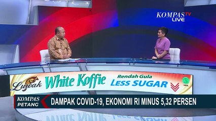 Dampak Covid-19, Ekonomi RI Minus 5,32 Persen