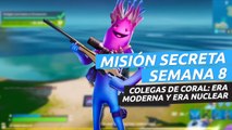 Misiones secretas Fortnite semana 8 temporada 3 - Era moderna y era nuclear
