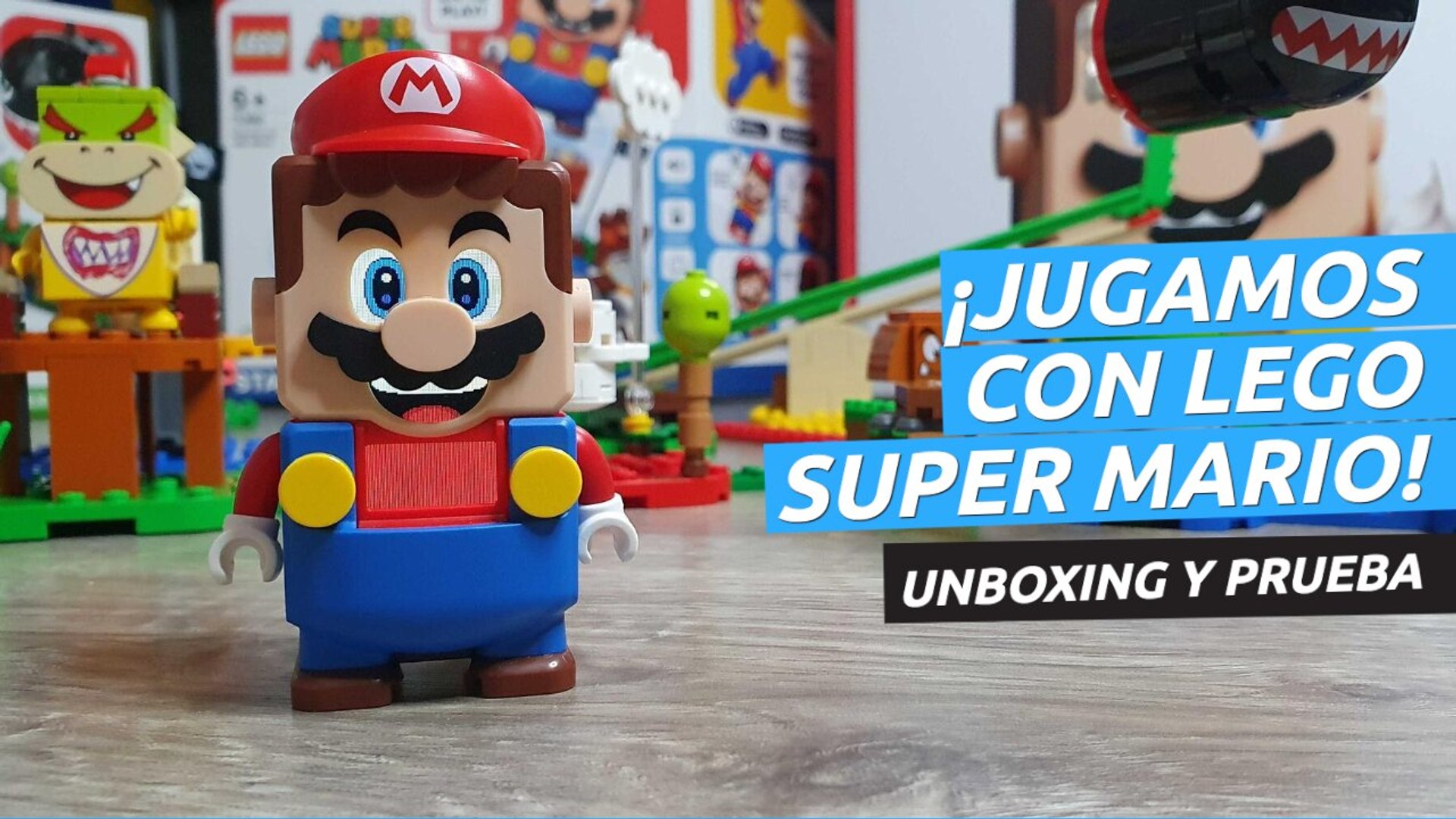 Unboxing de Lego Super Mario - ¡Probamos un juguete original e  irresistible! - Vídeo Dailymotion