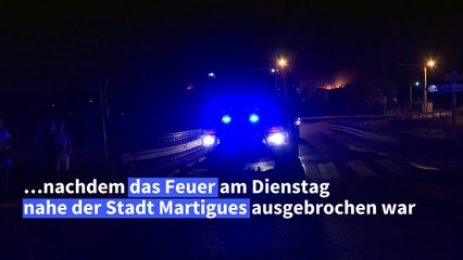 Waldbrand in Südfrankreich treibt Camper in die Flucht