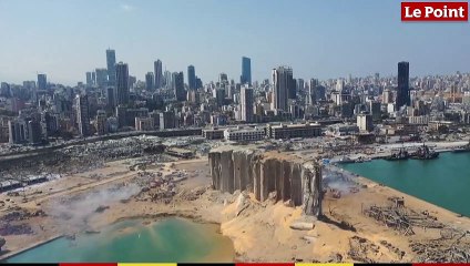 Explosions à Beyrouth : les images aériennes du port