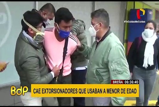 Breña: PNP captura a peligrosa banda de extorsionadores y secuestradores