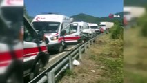 Karabük’te otomobil ile kamyon çarpıştı: 2 kişi öldü 3 kişi yaralandı