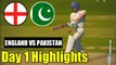 ENGLAND VS PAKISTAN 1ST TEST DAY 1 HIGHLIGHTS IN CRICKET 19 | PC GAMEPLAY