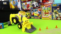 Escavadora, Trator, Carrinho de bombeiros , Caminhões de lixo - Bob the builder Excavator Toys