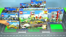 LEGO Escavadora, caminhão de lixo, Carrinho de bombeiros , Caminhões de lixo e carros Excavator Toys