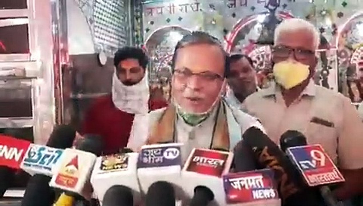 बीजेपी नेता ने एक सांस में बोला सियाराम-सियाराम, वीडियो हुआ वायरल
