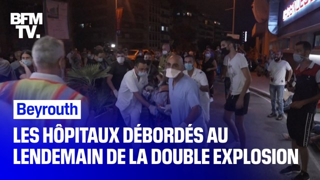 Liban: les hôpitaux de Beyrouth débordés au lendemain de la double explosion