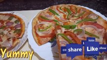 बिना चीज,बिना ओवन,बिना Baking Powder का Market जैसा Pizza||कढाई और तवे पर Taste में Superb.