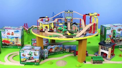 Télécharger la video: Trenzinho do Brio e Thomas e seus amigos – Caminhão - Toy trains for kids