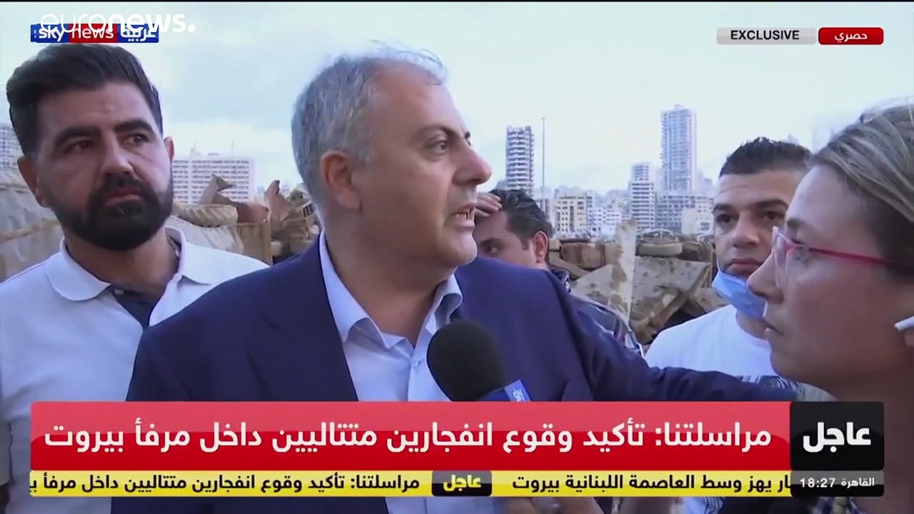 Beirut 'wie Hiroshima' - Gouverneur kann Tränen nicht zurückhalten