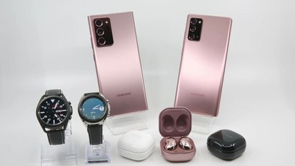 삼성 갤럭시 노트20·갤럭시Z폴드2 공개...사상 첫 '온라인 언팩' / YTN