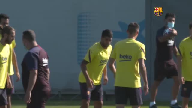 Dembelé podría recibir el alta y viajar a Lisboa si pasan a cuartos