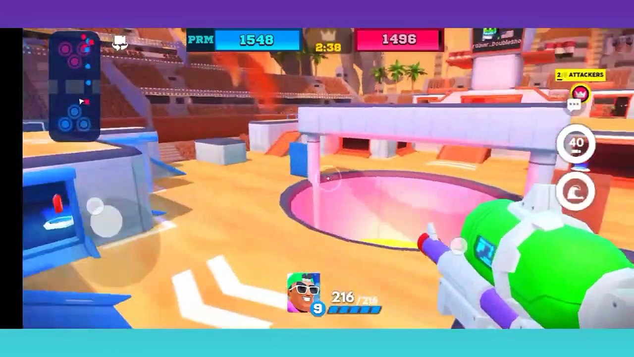 TESTING RIPPIN' FINN IN FRAG PRO SHOOTER - FIRST PERSON INCLUDED GAMEPLAY