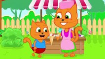 Cats Family en Français - Gaufres drôles Dessin Animé 2019 en Français