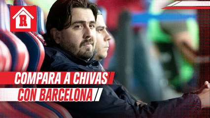 Amaury Vergara: 'Chivas tiene muchas cosas en común con el Barcelona'