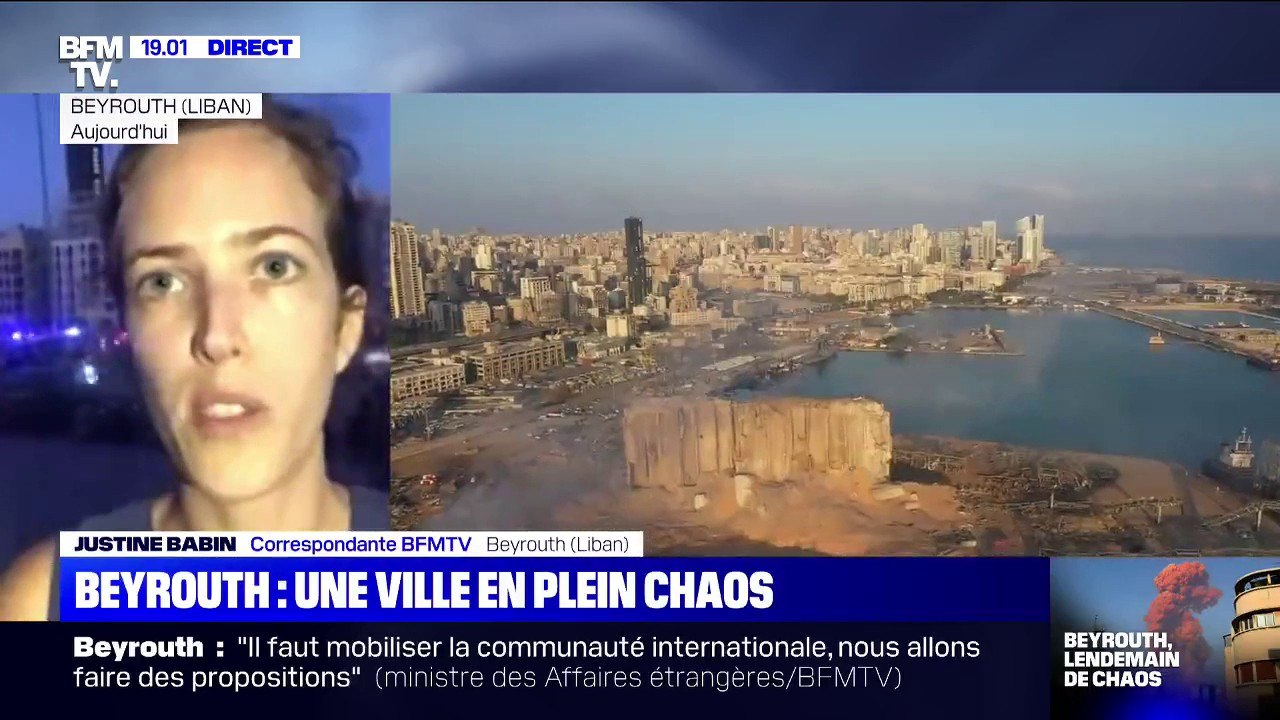 Une chaîne de solidarité s'est formée à Beyrouth, de la nourriture et des vêtements distribués aux sinistrés