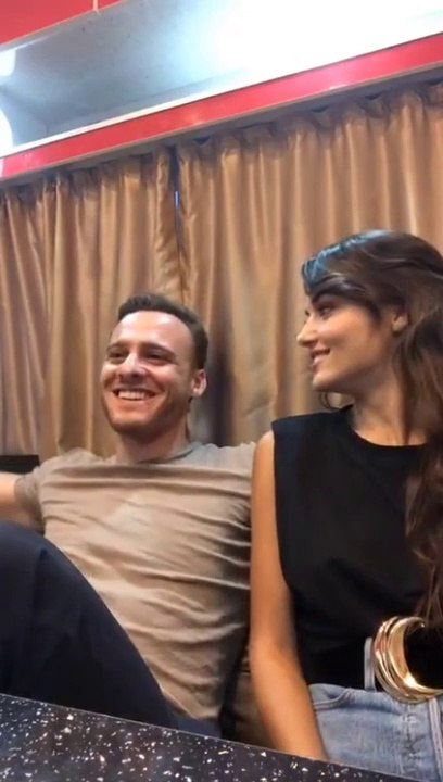 Kerem Bursin and Hande Ercel INSTAGRAM LIVE - 05.08.2020