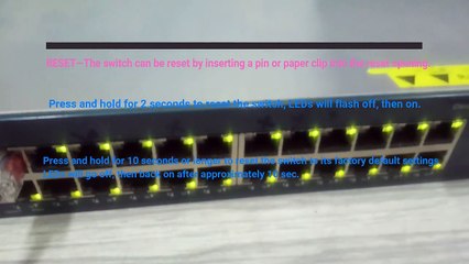 How to reset Cisco switch ESW 540 _ cisco switch reset to factory defaults _ How to reset or recover
