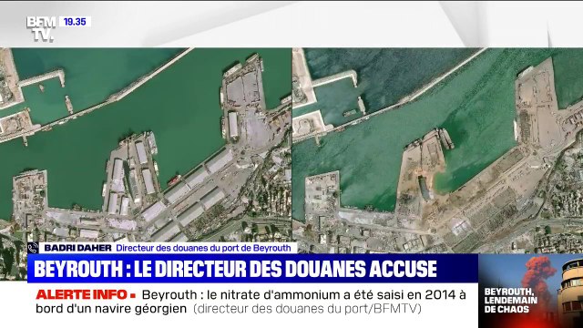 Beyrouth: l'entrepôt n'était pas bien équipé pour accueillir du nitrate d'ammonium, selon le directeur des douanes du port
