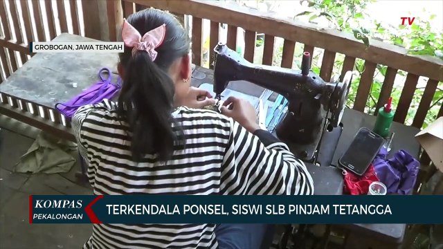 Terkndala Ponsel, Siswi SLB Pinjam Tetangga