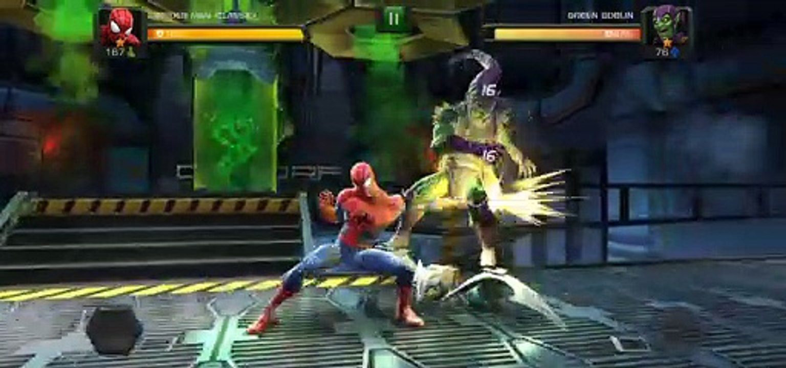 Spiderman vs Green goblin KING