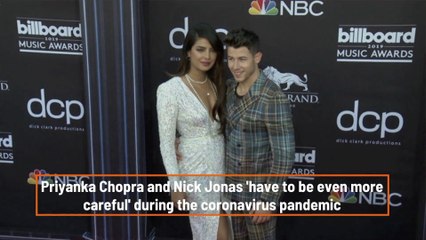 Priyanka Chopra And Nick Jonas Stay Safe