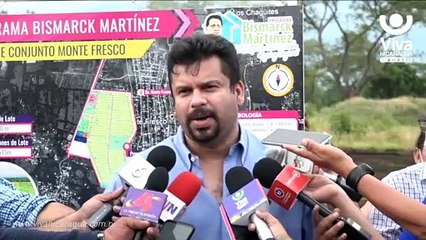 Programa Bismarck Martínez entregará más de mil lotes en Managua