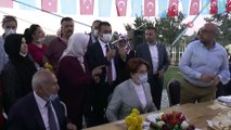 İYİ Parti Genel Başkanı Akşener’in programında maske ve sosyal mesafe kuralı hiçe sayıldı