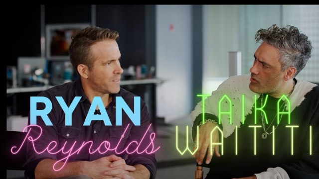 Ryan Reynolds and Taika Waititi pretend they weren't in Green Lantern together