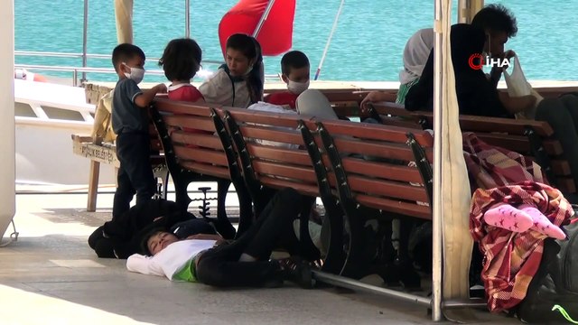 Ayvalık’ta 46 düzensiz göçmen Sahil Güvenlik ekipleri tarafından kurtarıldı