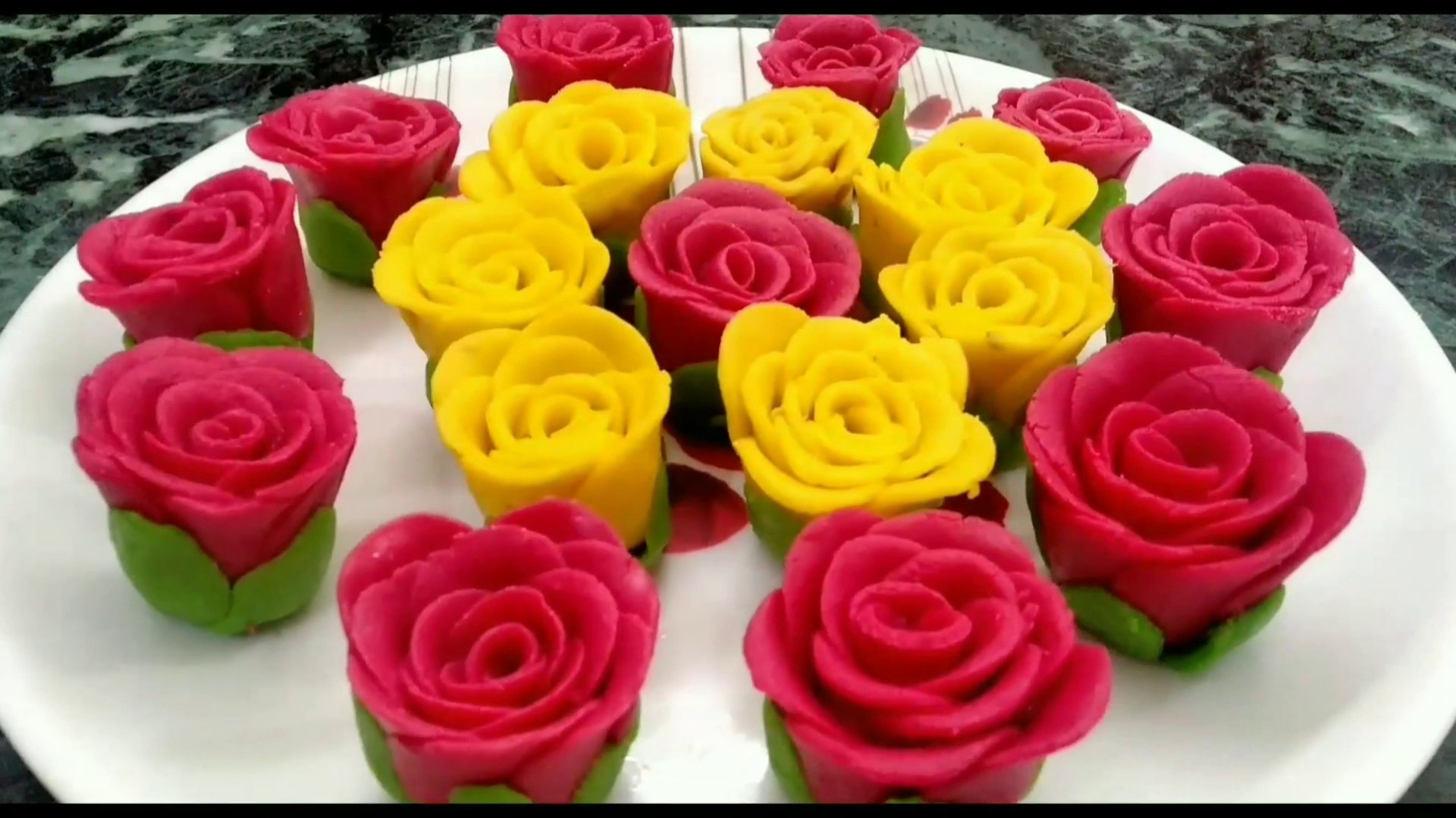 Rose Flowers Sweet | 3 Ingredients Recipe | Easy Sweet Recipe at Home |  Burfi | Peda | Sweet Recipes | festival sweets | unique Recipe | instant  sweet recipe | 5 minute sweet | Informative Kitchen - video Dailymotion