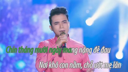 Karaoke  Chín Tháng Mười Ngày - Lê Sang v? Đan Phương