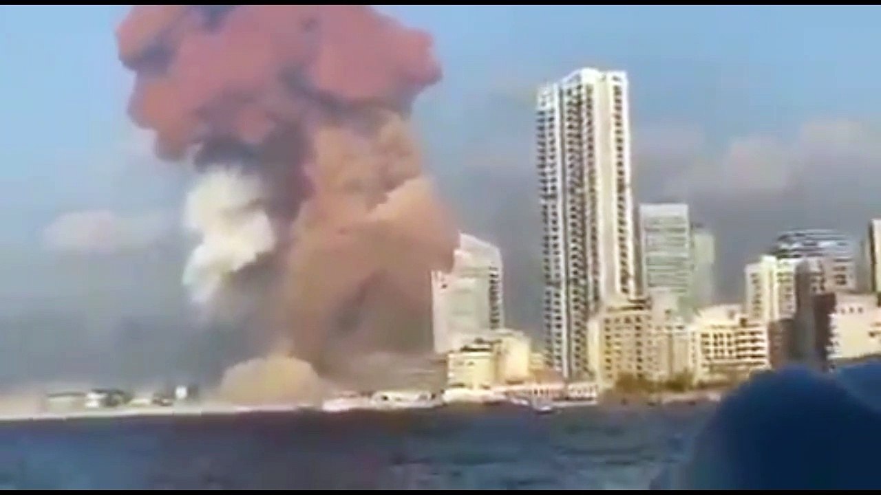 Beirut Lebanon Explosion Multi Angle Video