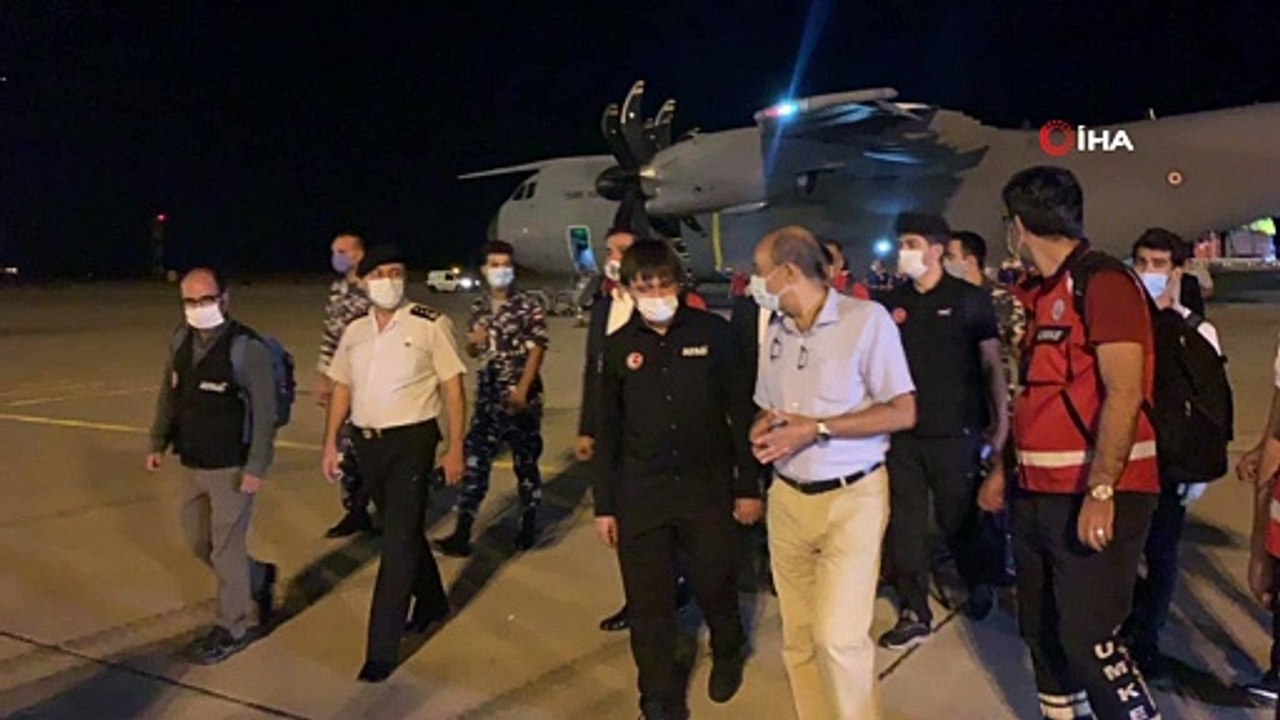 - Türkiye'den giden tıbbi yardım malzemeleri Beyrut’a ulaştı