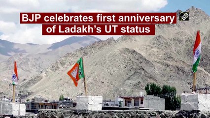 BJP celebrates first anniversary of Ladakh’s UT status