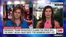Trump falsely claims kids 'almost immune' from coronavirus