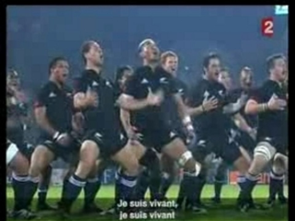 Haka - All blacks - Nouvelle-Zélande - France - 11 novembre