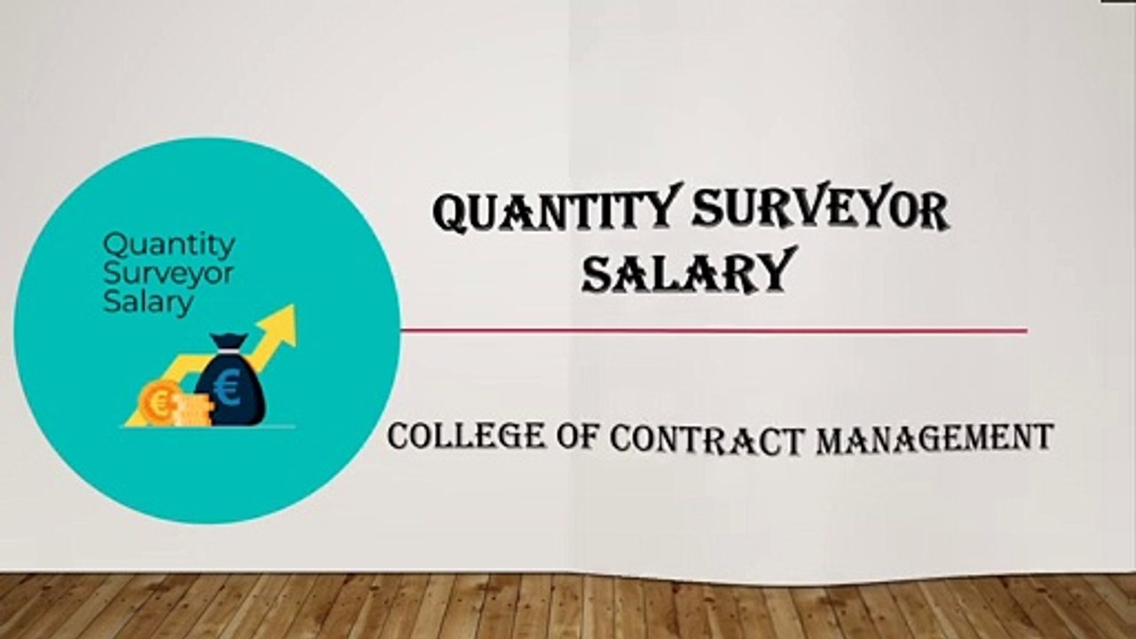 Quantity Surveyor Salary