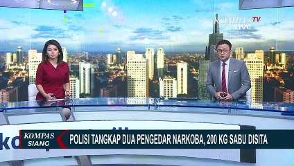 200 Kilogram Sabu Disita di Halaman Hotel, Polisi: Ini Jaringan Besar